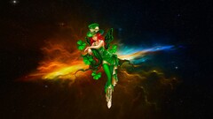 fantasy girl fantasy art artwork hat stockings wings