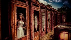 fantasy girl necklace brides Women model fantasy art