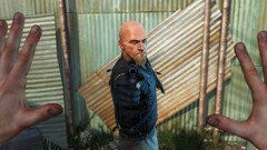 far cry 3 video games screen shot PC gaming hands gun bald Men