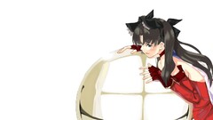 fate series tohsaka rin fate stay night anime girls Anime