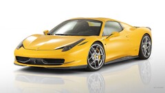ferrari 458 Supercars Simple Background Ferrari yellow cars Car
