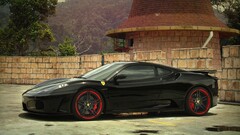 ferrari f430 Car Sports Car coupe black cars