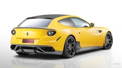 Ferrari FF Car Sports Car yellow cars coupe