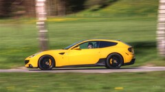 Ferrari FF Car Sports Car yellow cars coupe