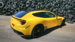 Ferrari FF Car Sports Car yellow cars Shooting Brake