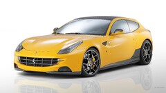 Ferrari FF Car yellow cars