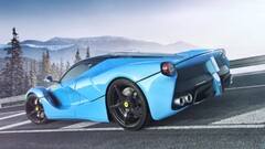 Ferrari LaFerrari Car blue cars cyan Ferrari