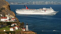 ferry cruise ship vehicle ship