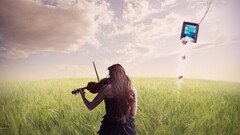 field Women digital art