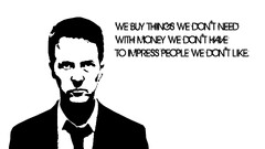 Fight Club Movies Typography