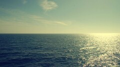 filter nature Sea horizon