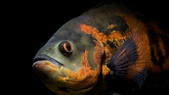 fish Animals orange closeup