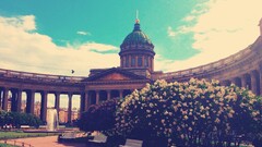 Flowers St. Petersburg Cathedral