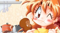 food anime girls kitchen Anime