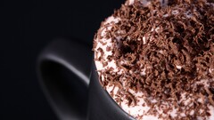 food dessert coffee cup chocolate macro