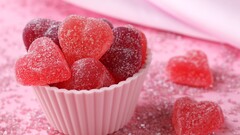 food Sweets heart red