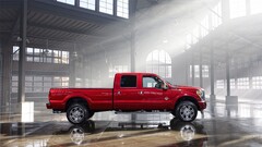 Ford F-250 Ford red cars pickup trucks vehicle Car
