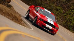 Ford mustang Car vehicle road red cars