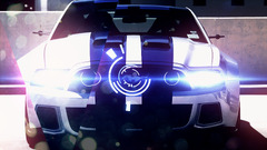 Ford mustang Shelby GT Ford Racing Stripes Car vehicle Shelby