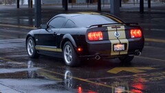 Ford Shelby Car vehicle numbers urban black cars