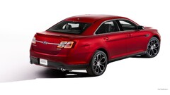 Ford Taurus Car sedan red cars Ford Simple Background