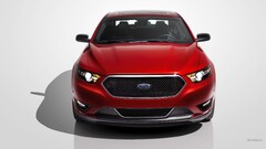 Ford Taurus Ford Car vehicle red cars frontal view