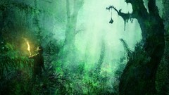 forest nature artwork jungle