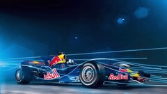 formula 1 Red Bull Racing Car vehicle race cars Sport blue