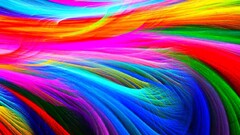 fractal abstract shapes colorful