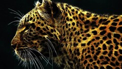 Fractalius Animals leopard (animal)