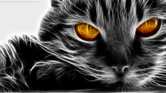 Fractalius cats digital art