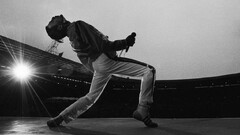 freddie mercury singer Men monochrome queen