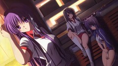 fujibayashi kyou sakagami tomoyo fujibayashi ryou Anime Clannad