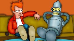 Futurama Bender philip j fry TV series cartoon