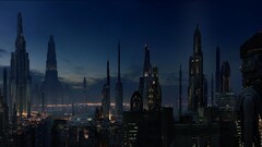 futuristic architecture cityscape futuristic city star wars