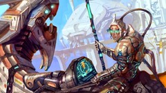 futuristic artwork science fiction