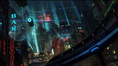 futuristic city futuristic digital art