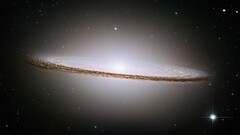 galaxy space art Sombrero Galaxy Space digital art