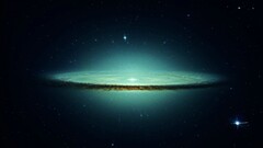 galaxy Space Sombrero Galaxy space art digital art