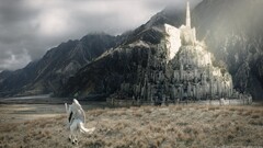 Gandalf Minas Tirith Movies fantasy city