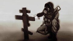 gas masks S.T.A.L.K.E.R. apocalyptic