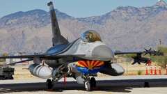 General Dynamics F-16 Fighting Falcon AIM-9 Sidewinder Aircraft