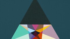 geometric figures Simple Background triangle abstract
