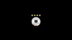 germany soccer black Simple Background