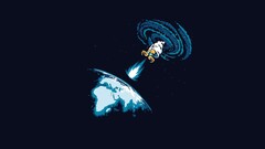 god hadouken Earth humor dark humor Ryu (Street Fighter) Space
