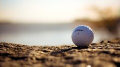 golf Sport outdoors bokeh balls macro sunlight golf ball brown