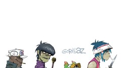 gorillaz Music 2-D noodle Murdoc Niccals Russel Hobbs