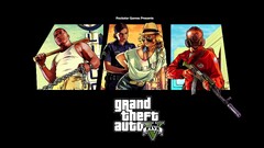 grand theft auto v video games collage rockstar games PC gaming