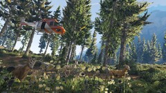 grand theft auto v video games PC gaming screen shot helicopter