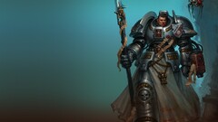 Grey Knight fantasy art Men weapon artwork